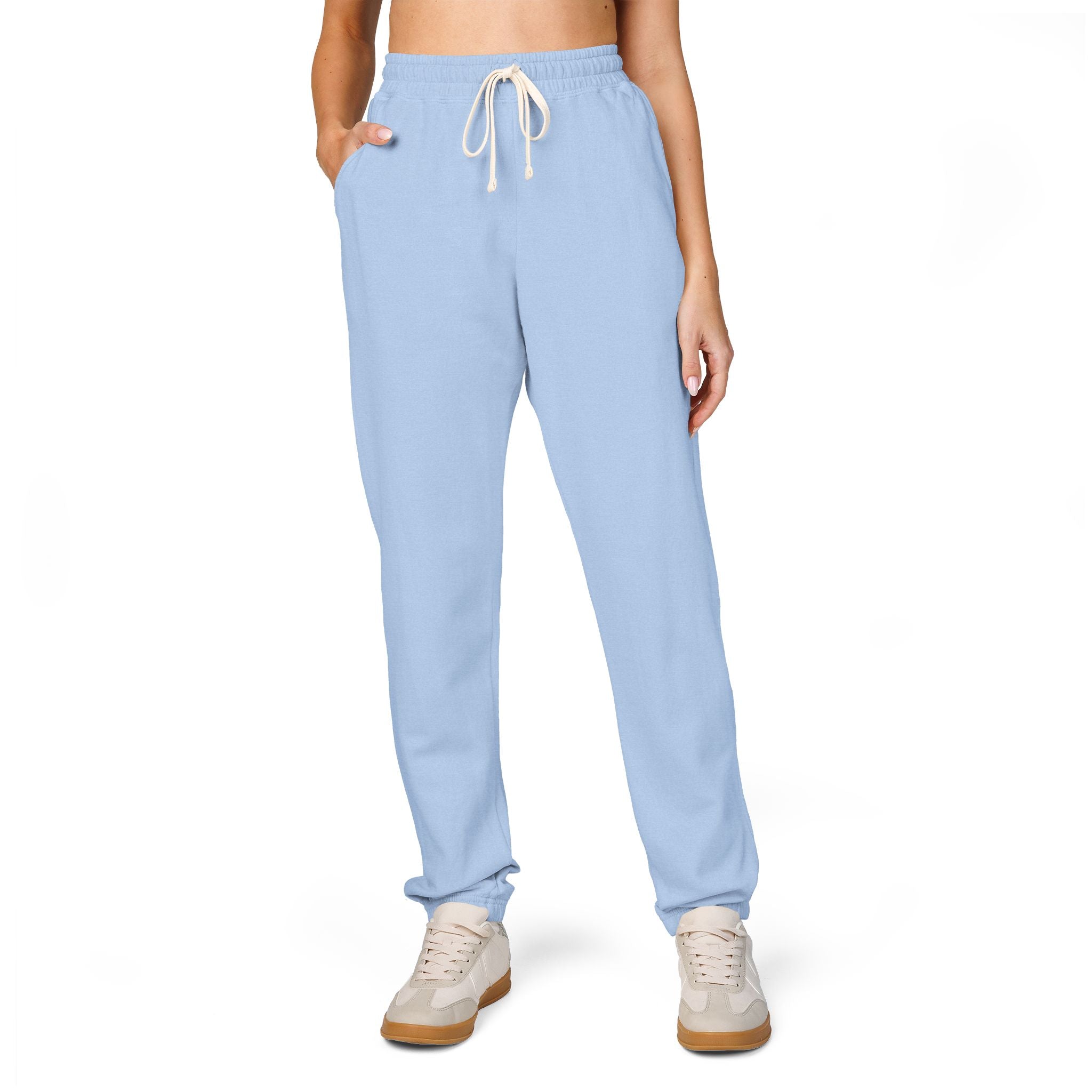 Unisex Garment-Dyed Fleece Sweatpants