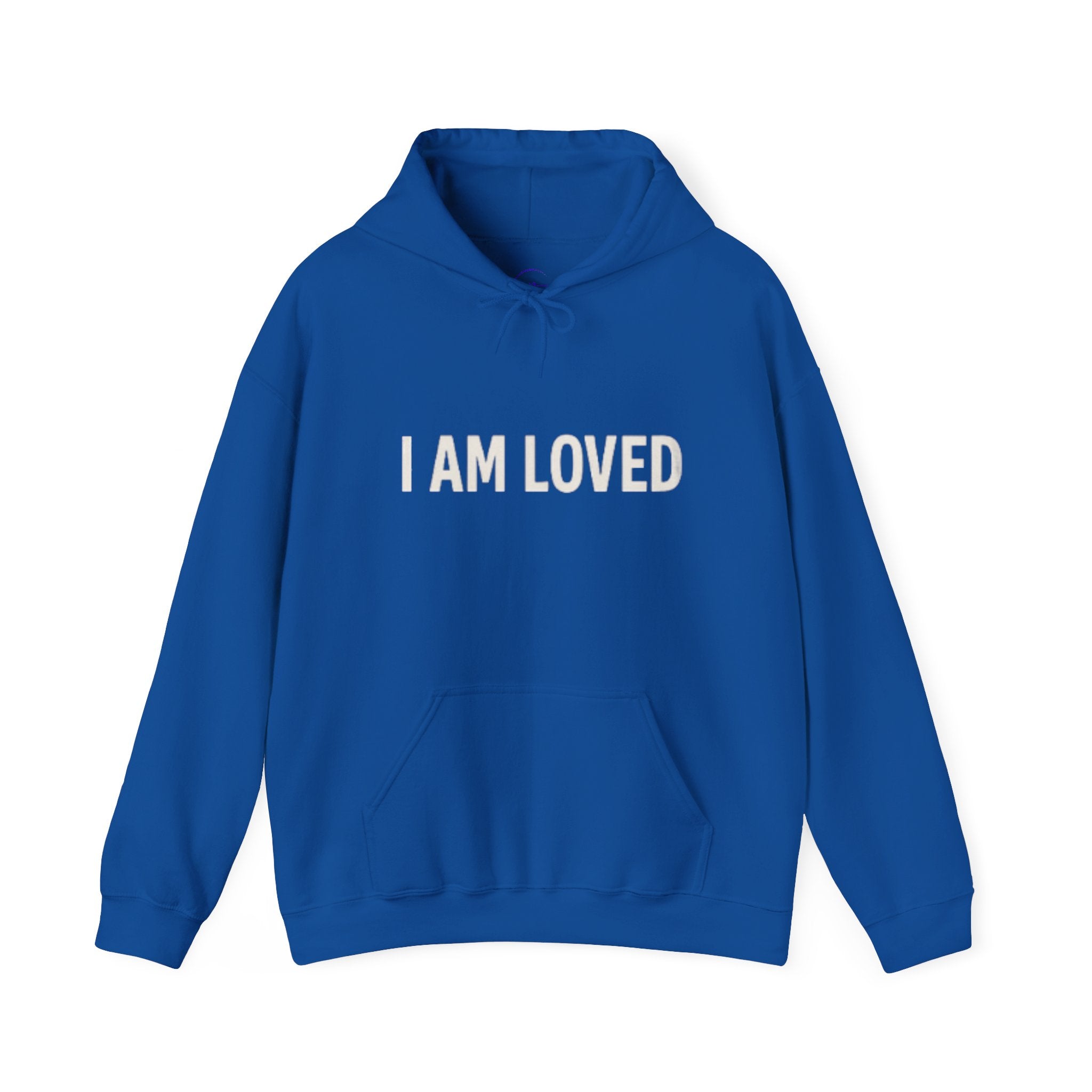 I Am Loved Unisex Hoodie, Faith-Based Sweatshirt, Inspirational Gift, Cozy Religious Apparel, Perfect for Casual Wear