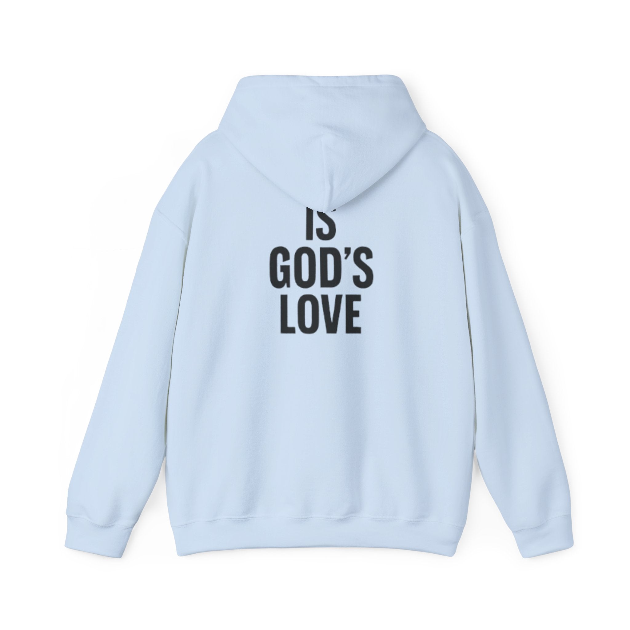 Unisex Hooded Sweatshirt - Greatest Love | Cozy Gift for Her, Inspirational Hoodie, Faith-Based Apparel, Christian Gift, Everyday Comfort