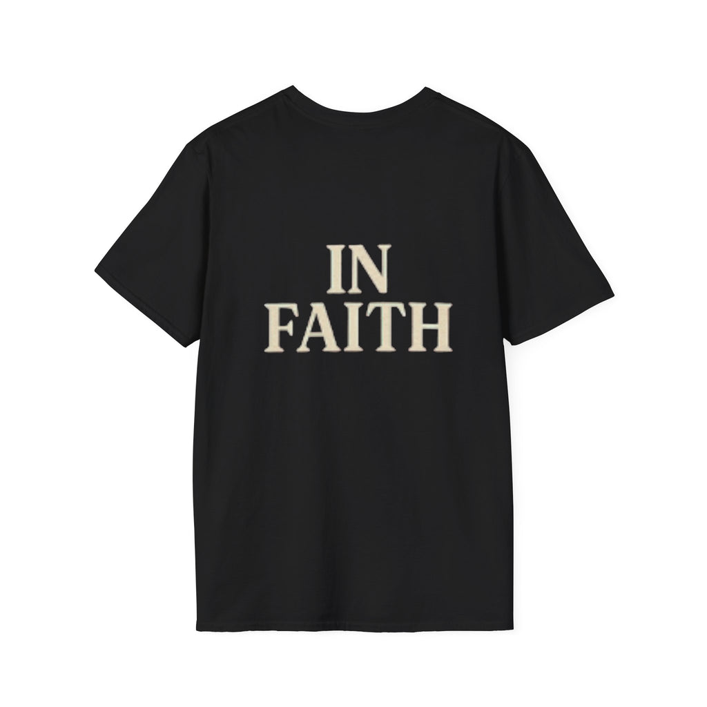 Faith-Inspired Walking T-Shirt | Unisex Softstyle Tee for Everyday Comfort, Motivational Gift, Casual Wear, Spiritual Apparel