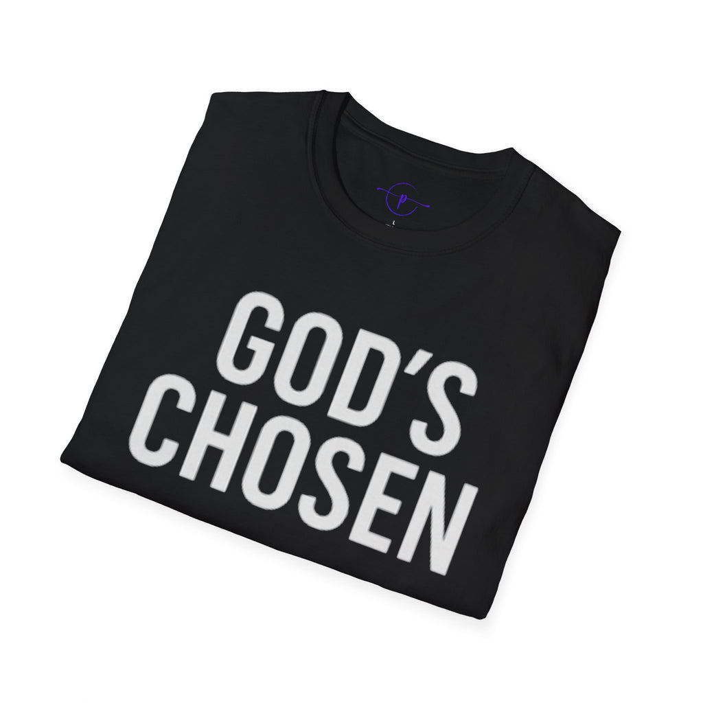 God's Chosen Unisex Softstyle T-Shirt - Faith-Based Tee, Christian Apparel, Inspirational Gift, Casual Wear, Everyday Comfort