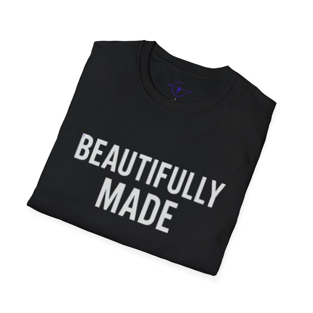 Beautifully Made Unisex Softstyle T-Shirt, Casual Fashion Tee, Gift for Her, Inspirational Shirt, Everyday Wear, Graphic T-Shirt