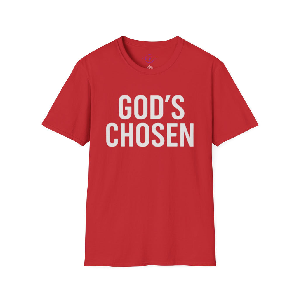God's Chosen Unisex Softstyle T-Shirt - Faith-Based Tee, Christian Apparel, Inspirational Gift, Casual Wear, Everyday Comfort