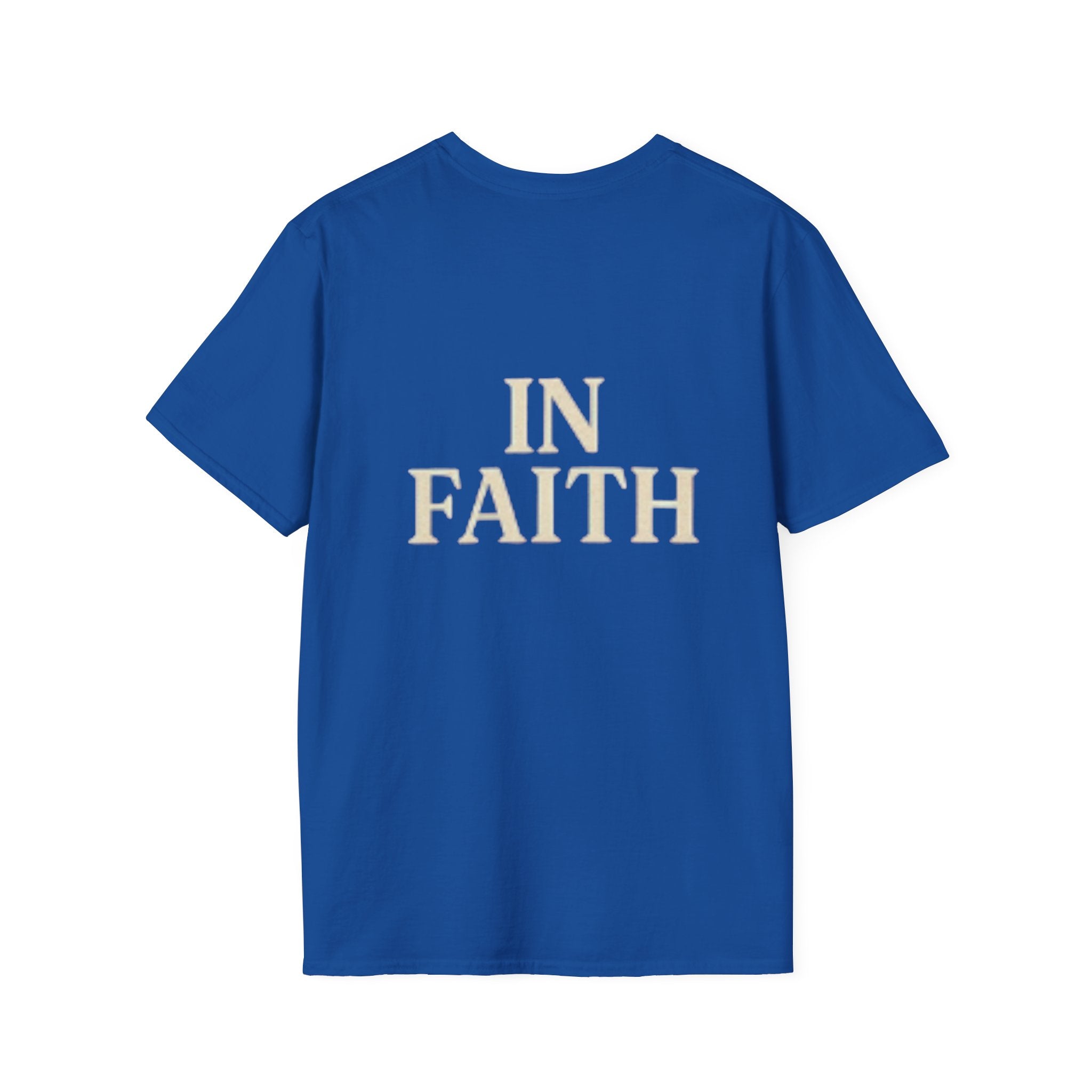 Faith-Inspired Walking T-Shirt | Unisex Softstyle Tee for Everyday Comfort, Motivational Gift, Casual Wear, Spiritual Apparel