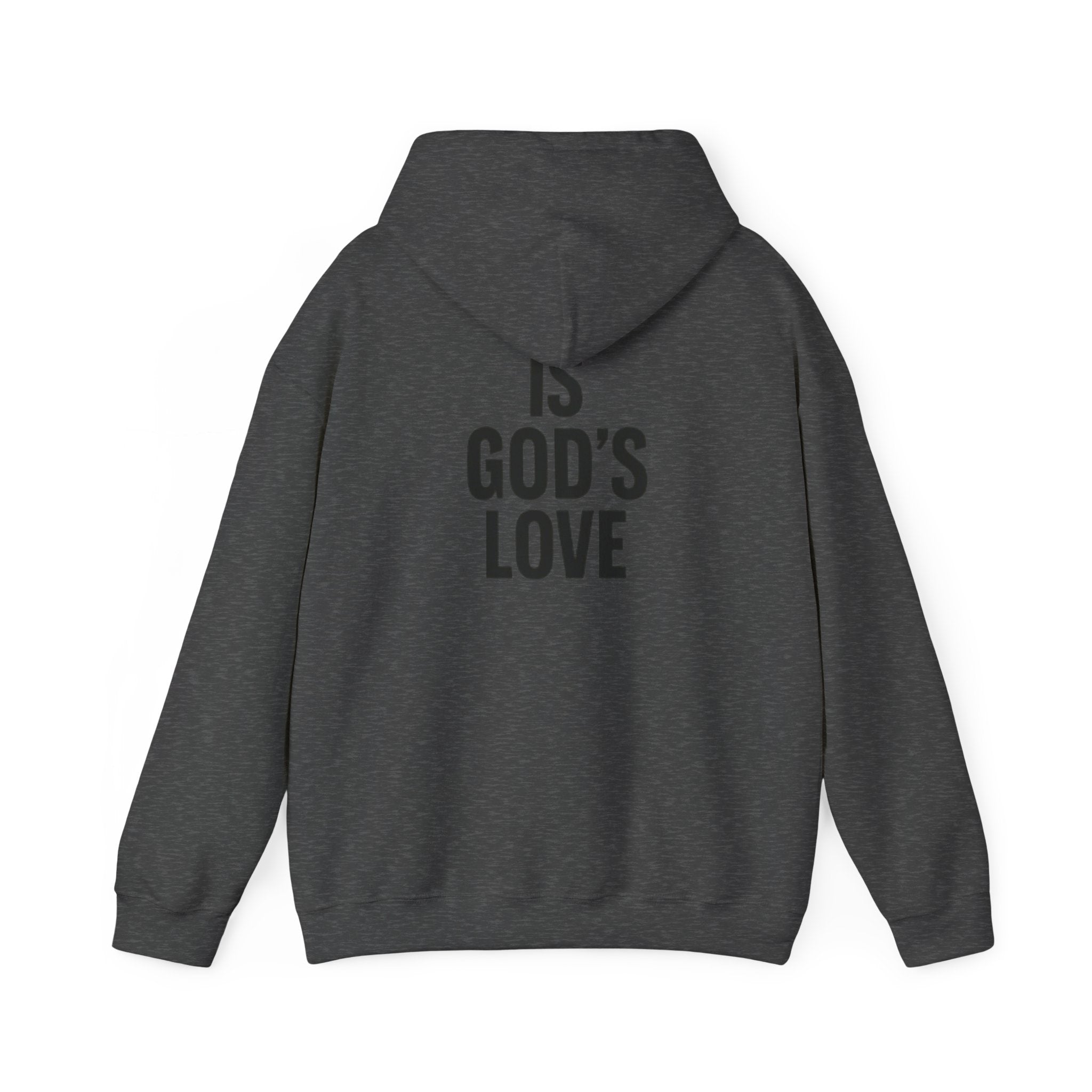 Unisex Hooded Sweatshirt - Greatest Love | Cozy Gift for Her, Inspirational Hoodie, Faith-Based Apparel, Christian Gift, Everyday Comfort