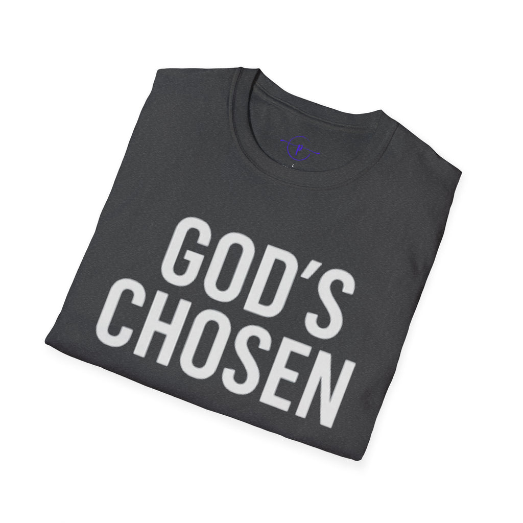 God's Chosen Unisex Softstyle T-Shirt - Faith-Based Tee, Christian Apparel, Inspirational Gift, Casual Wear, Everyday Comfort