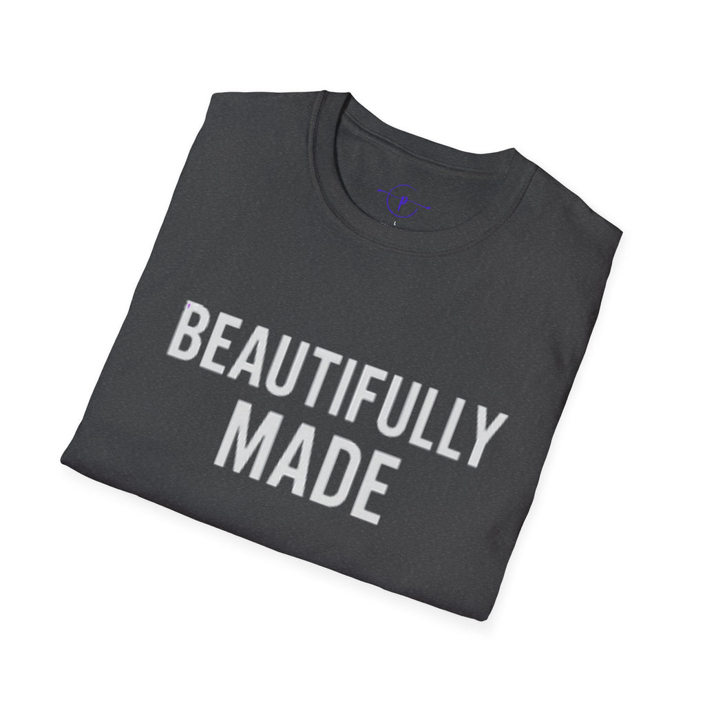 Beautifully Made Unisex Softstyle T-Shirt, Casual Fashion Tee, Gift for Her, Inspirational Shirt, Everyday Wear, Graphic T-Shirt