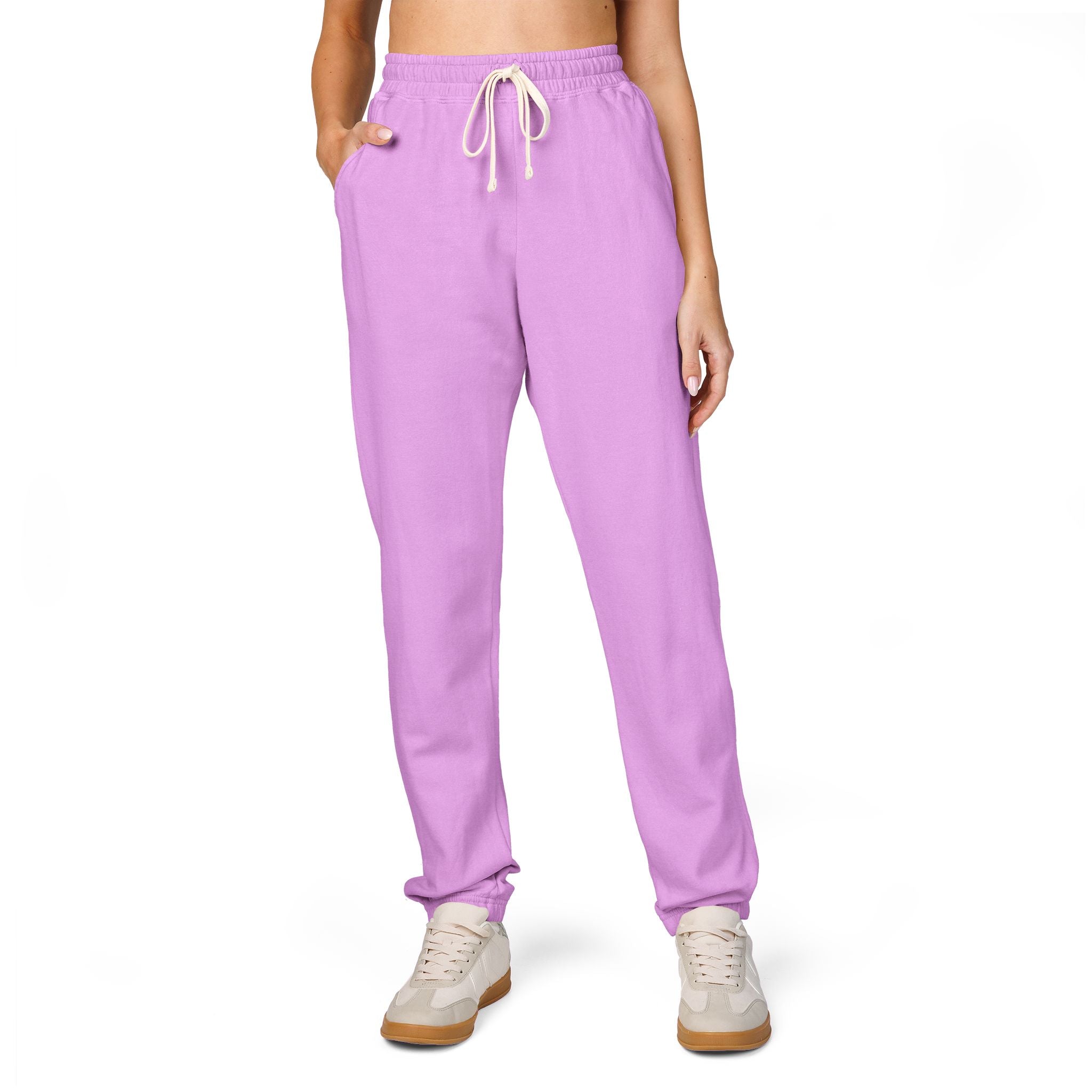 Unisex Garment-Dyed Fleece Sweatpants