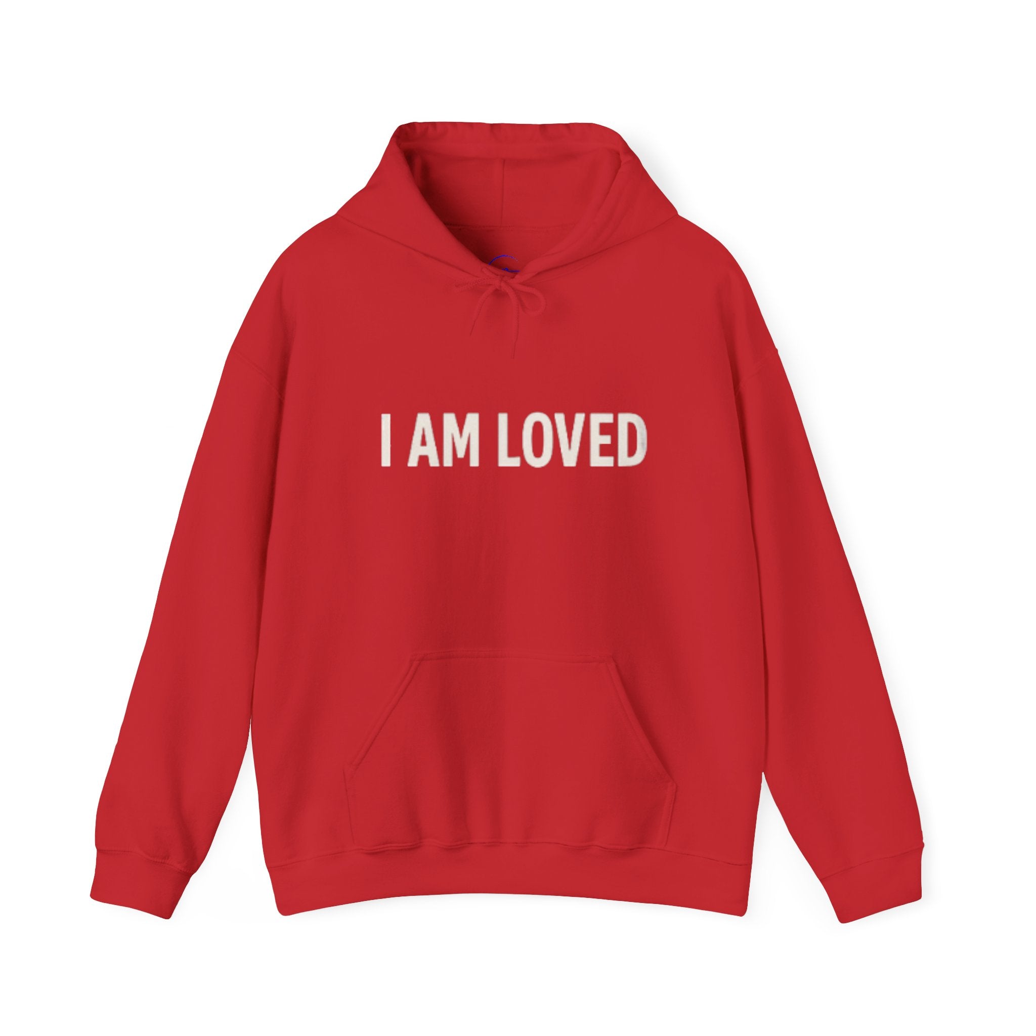 I Am Loved Unisex Hoodie, Faith-Based Sweatshirt, Inspirational Gift, Cozy Religious Apparel, Perfect for Casual Wear