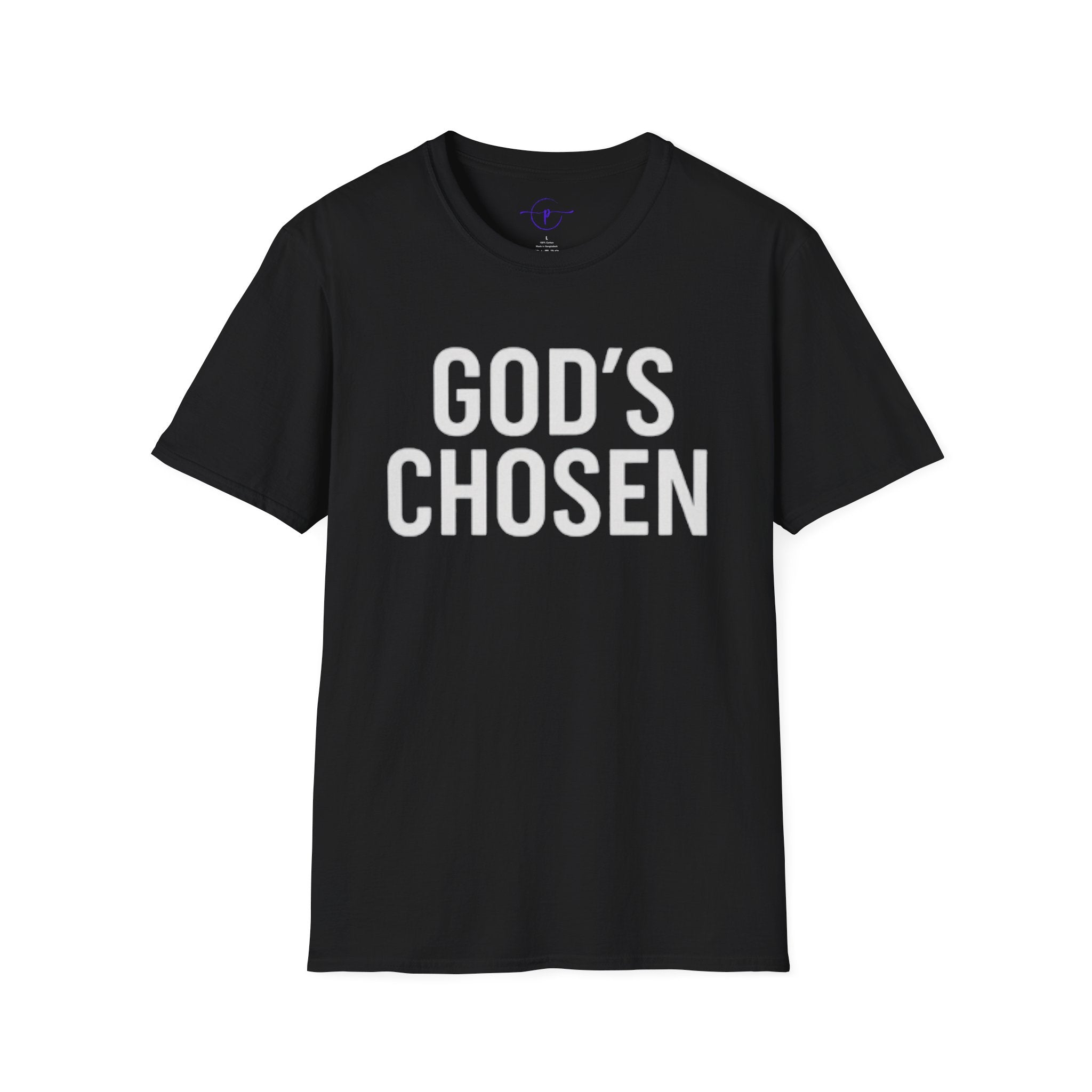 God's Chosen Unisex Softstyle T-Shirt - Faith-Based Tee, Christian Apparel, Inspirational Gift, Casual Wear, Everyday Comfort