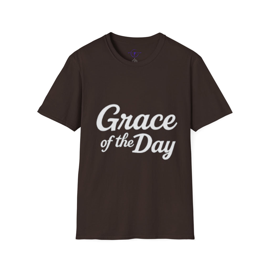 Grace of the Day Unisex T-Shirt, Inspirational Tee, Positive Vibes Apparel, Gift for Her, Everyday Wear, Motivation Shirt