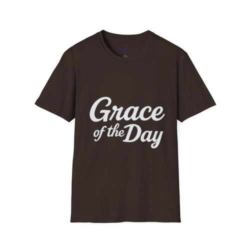 Grace of the Day Unisex T-Shirt, Inspirational Tee, Positive Vibes Apparel, Gift for Her, Everyday Wear, Motivation Shirt