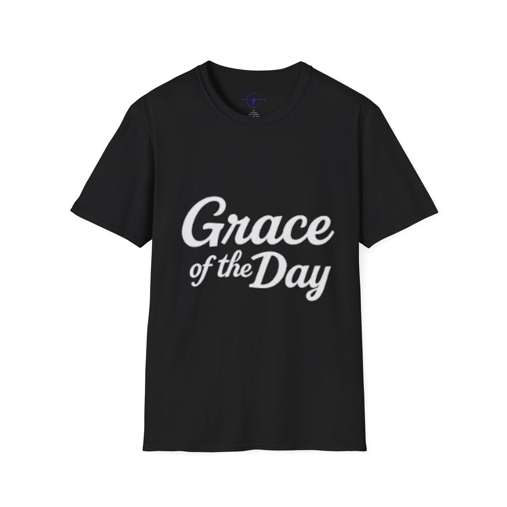 Grace of the Day Unisex T-Shirt, Inspirational Tee, Positive Vibes Apparel, Gift for Her, Everyday Wear, Motivation Shirt
