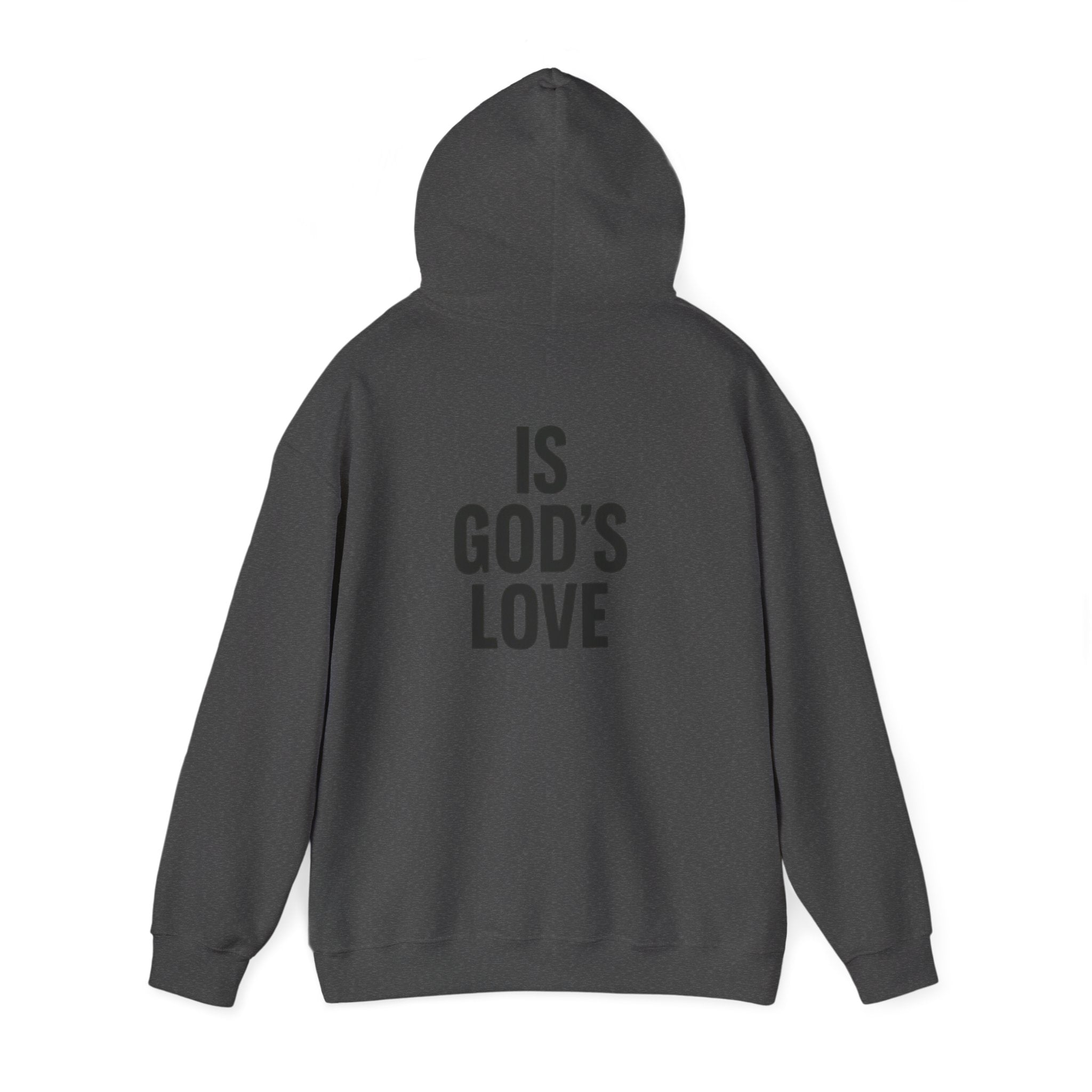 Unisex Hooded Sweatshirt - Greatest Love | Cozy Gift for Her, Inspirational Hoodie, Faith-Based Apparel, Christian Gift, Everyday Comfort
