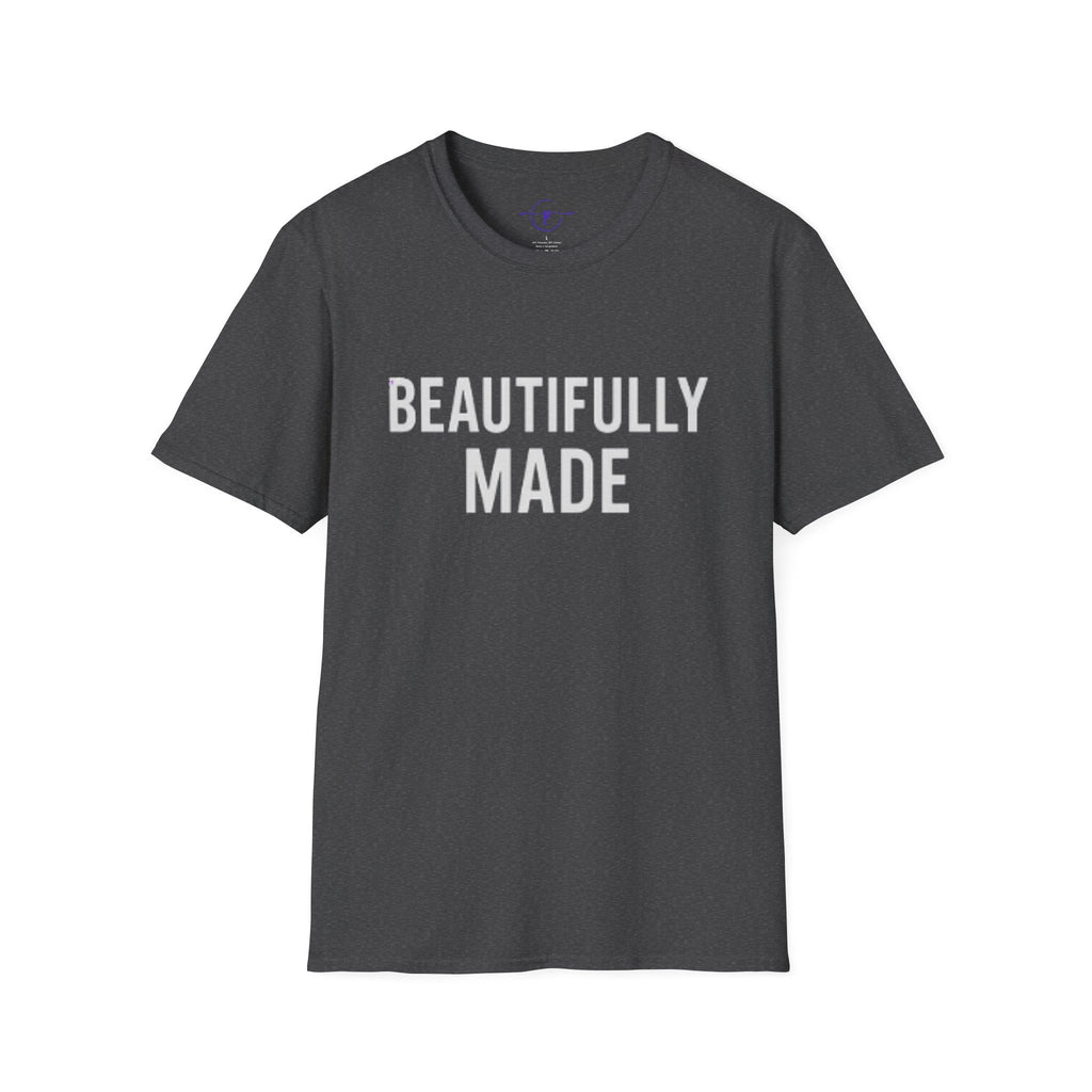 Beautifully Made Unisex Softstyle T-Shirt, Casual Fashion Tee, Gift for Her, Inspirational Shirt, Everyday Wear, Graphic T-Shirt