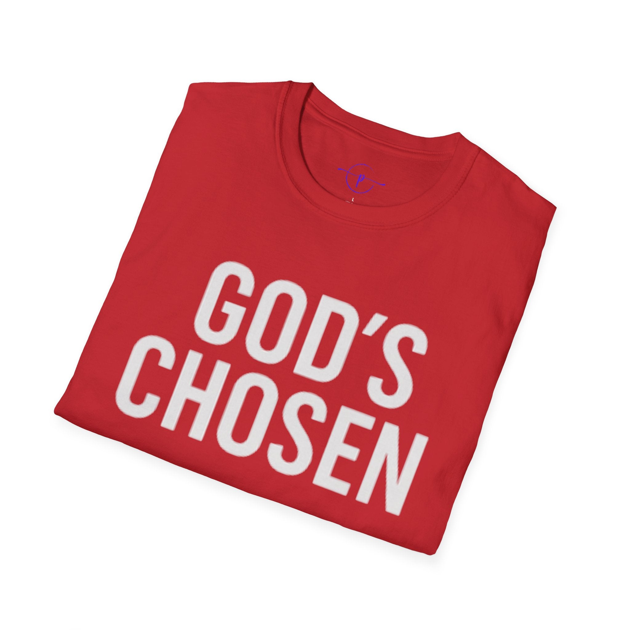 God's Chosen Unisex Softstyle T-Shirt - Faith-Based Tee, Christian Apparel, Inspirational Gift, Casual Wear, Everyday Comfort