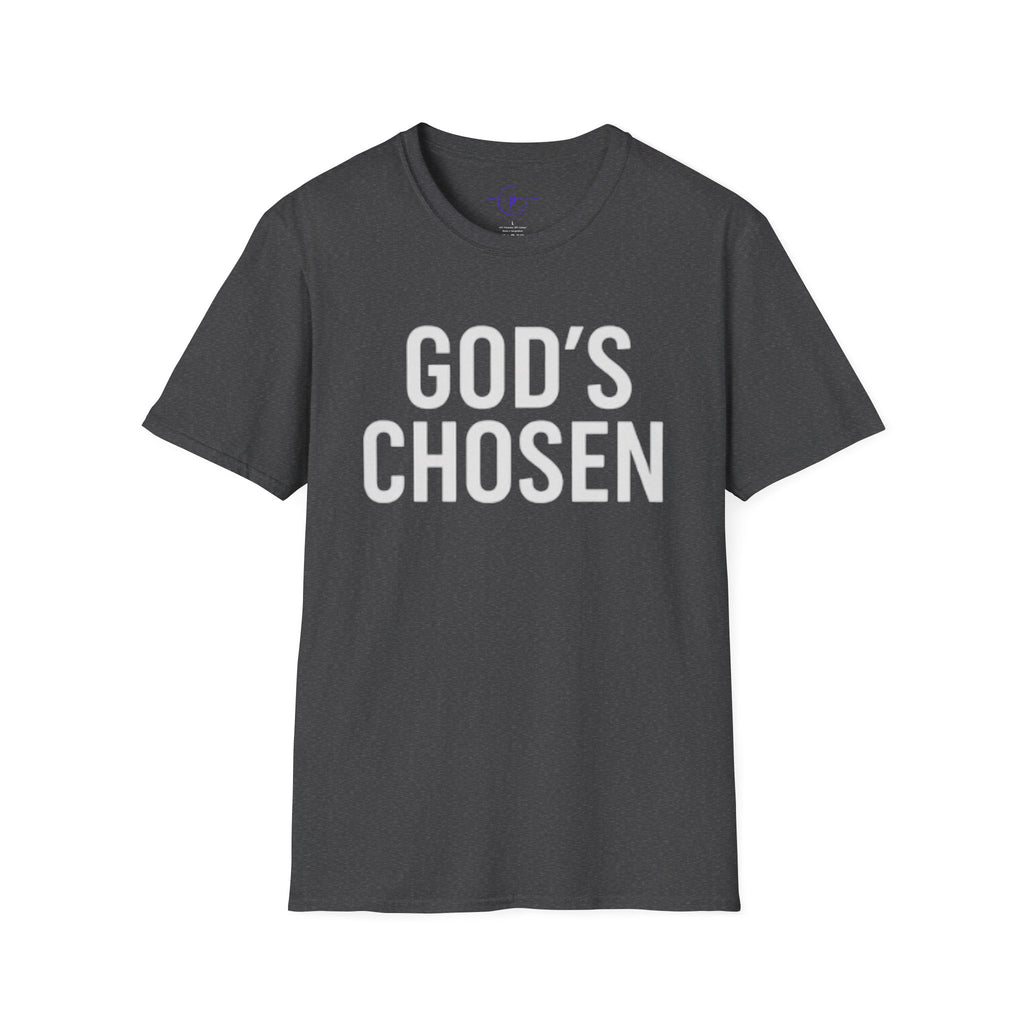 God's Chosen Unisex Softstyle T-Shirt - Faith-Based Tee, Christian Apparel, Inspirational Gift, Casual Wear, Everyday Comfort