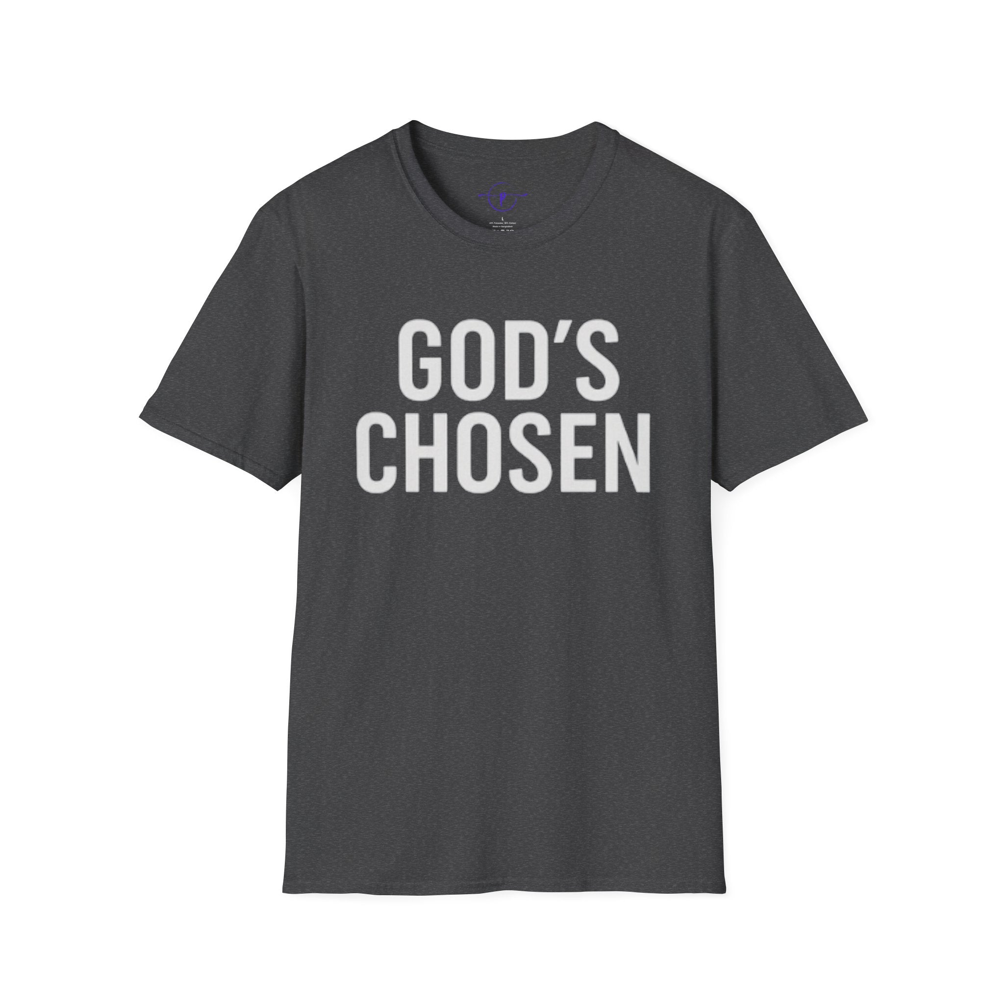 God's Chosen Unisex Softstyle T-Shirt - Faith-Based Tee, Christian Apparel, Inspirational Gift, Casual Wear, Everyday Comfort