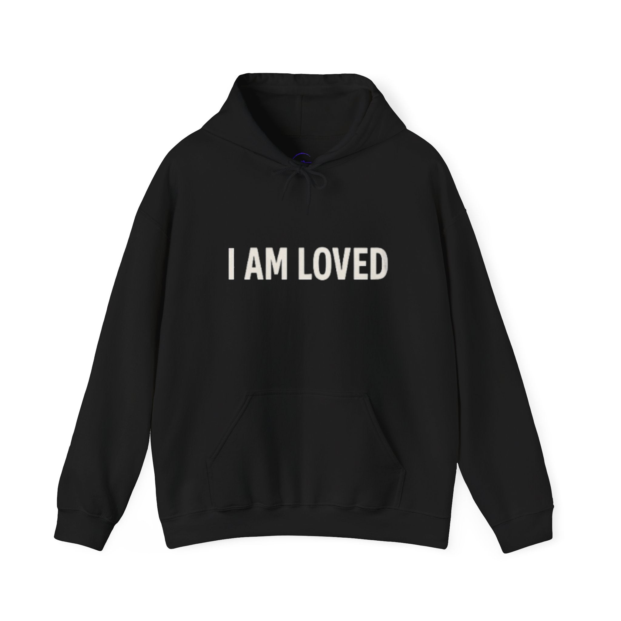 I Am Loved Unisex Hoodie, Faith-Based Sweatshirt, Inspirational Gift, Cozy Religious Apparel, Perfect for Casual Wear