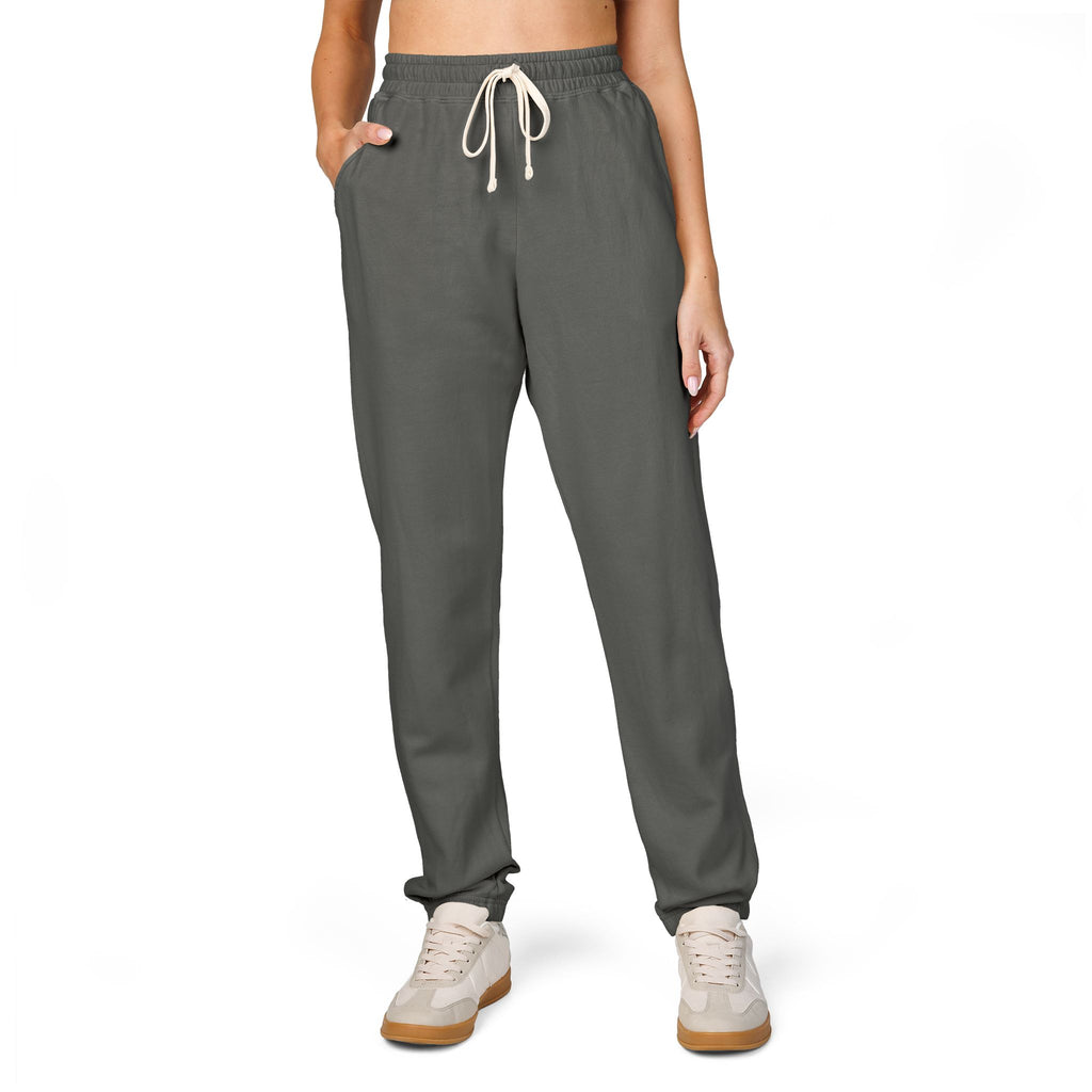 Unisex Garment-Dyed Fleece Sweatpants